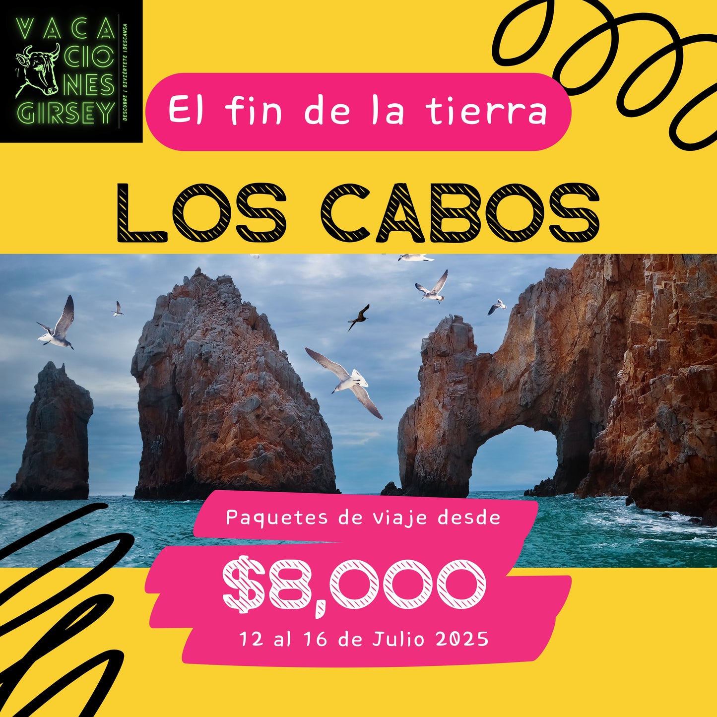 Excursión a Los Cabos - 5 días y 4 noches